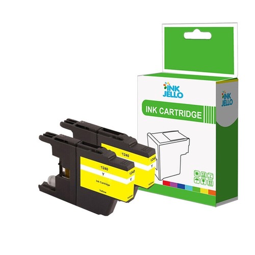Yellow ink cartridge lc1240 - cartridge,
