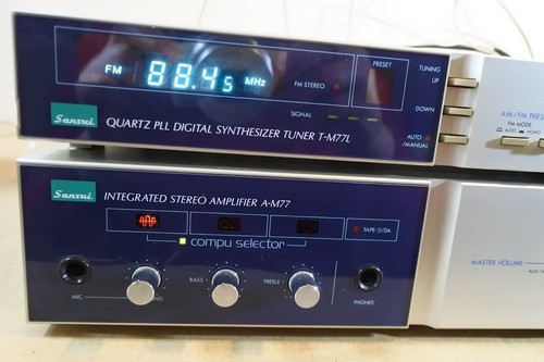 Sansui m77 amplifier and - sansui, a-m77