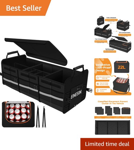 Versatile foldable car trunk - car,