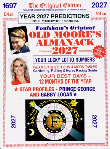 Old moores almanack - old,