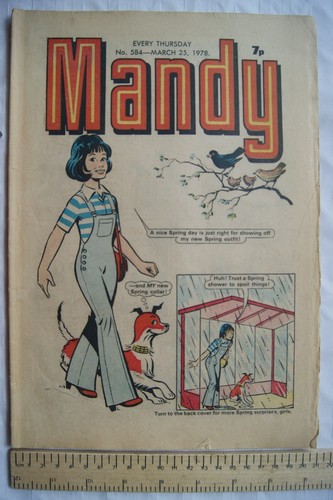 1978 mandy comic - mandy, no.