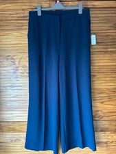 ladies navy BNWT wide legged