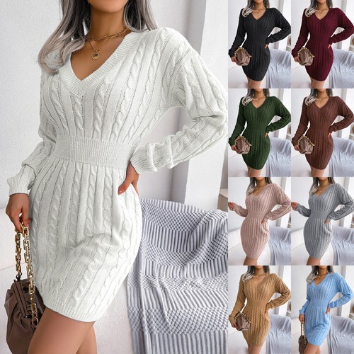 Women neck cable knitted - women,