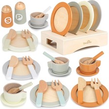 Wooden Tea Set for Toddlers 1