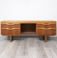 Midcentury Teak Dressing Table / Desk by Stonehill, c.1960