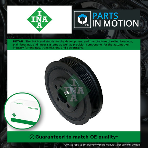 Crankshaft pulley - crankshaft,