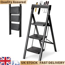 3 Step Ladder Portable Compact