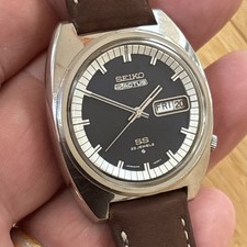 Vintage 1970 Seiko Actus SS Automatic 6106-8420 + serviced + new strap