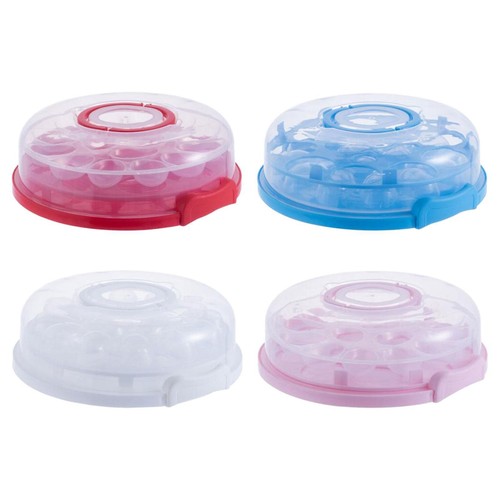 Cake carrier with lid cupcake - carrier,