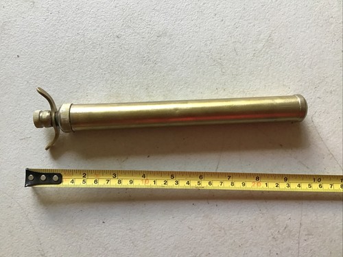 Antique bicycle tyre pump - bicycle,