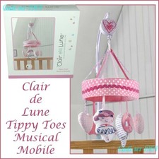 Clair de Lune PINK Musical Cot