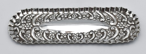 Antique solid silver pen - antique,