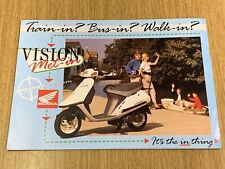 HONDA VISION MET-IN MOTORCYCLE SALES BROCHURE-MOTOR BIKE SCOOTER