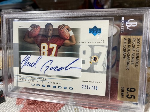 Rod gardner 2001 - gardner, graded