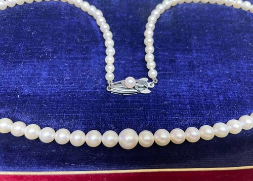 Mikimoto pearl necklace - mikimoto,