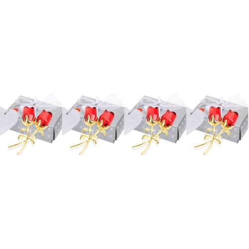 Set crystal flower - set, 4