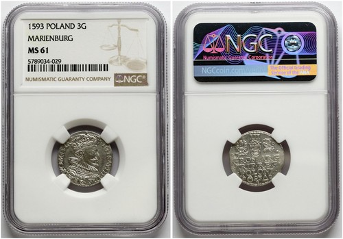 Silver coin poland 1593 - coin,