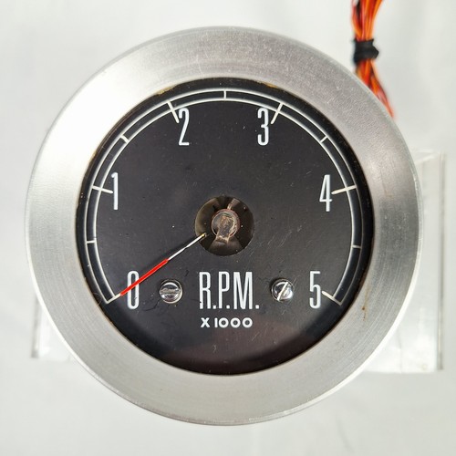 Vintage rev counter tachometer - rev,