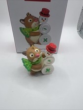 Christmas Hallmark Keepsake Ornament Cute As A Button Snowman  New In Box