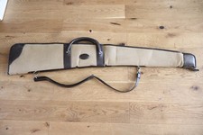 UNBRANDED PADDED CANVAS GUN SLIP/CASE 128CM LONG WITH CARRY STRAP