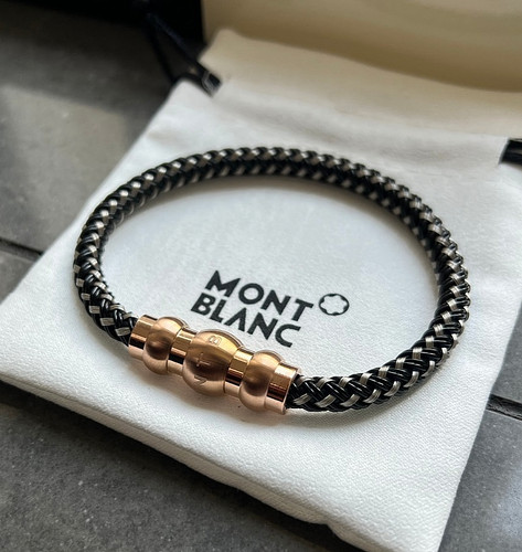 New montblanc rose gold charm - rose,