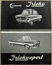 FRISKY & FRISKYSPORT Car Sales