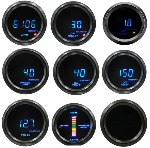 52mm digital gauge - car, turbo