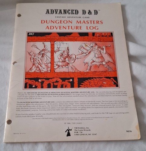 Advanced dungeons dragons - advanced, &