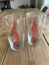 CAMRA x2 Pint Glasses Rochdale