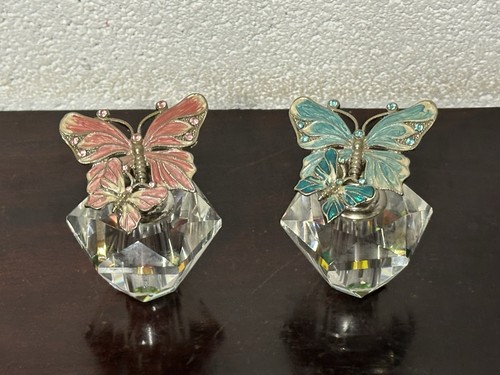 Two beautiful cut - beautiful, glass