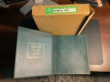 SG Devon Stamp Album UNUSED in VERY GOOD condition FULL WITH NEVER USED LEAVES 