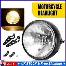 2x LED Motorcycle Front