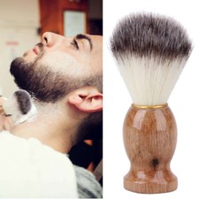 Men Shaving Bear Brush Hair Shave Best Badger Resin Handle Razor Barber Tool UK