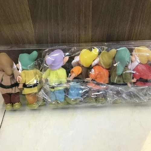7pcs snow white and - white, seven