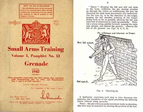 Grenade 1942 small arms - grenade,