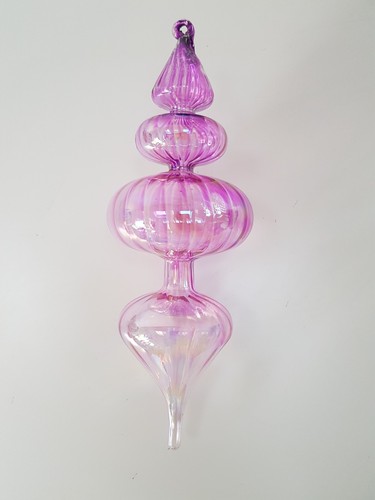 Handblown glass iridescent - handblown,