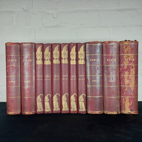 Punch magazine bound 1906 - punch,