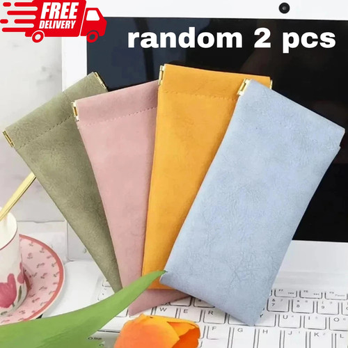 Magnetic glasses case with - glasses,