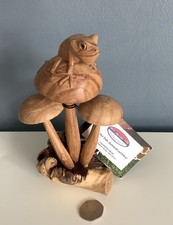Fair Trade Wooden Frog And