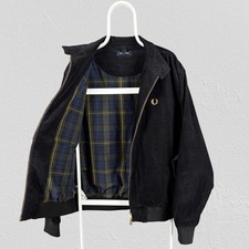 Fred Perry Black Corduroy