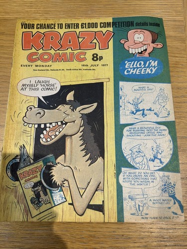 Krazy comic 16th july - -,