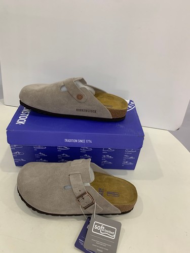 Grey birkenstock closed - closed, toe