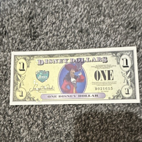 Disney dollars note 2001 - dollars,