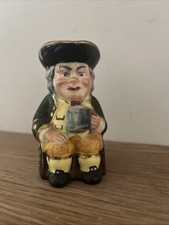 Kelsboro Ware Vintage HAND PAINTED ENGLISH MINI TOBY JUG EXCELLENT 3 1/2