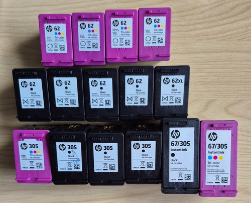 Genuine used empty ink - hp,