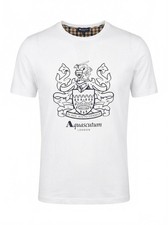 ⭐  Aquascutum print t shirt