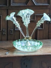 Antique vaseline glass - antique,