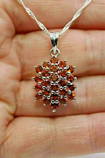 Silver Pendant Citrine Genuine