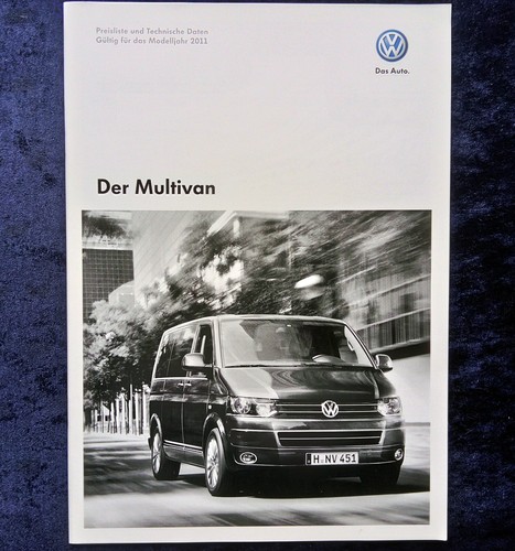 Bus multivan model year - vw,