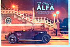 ALFA ROMEO MILLE MIGLIA SPIDER 6C PESCARA ORIGINAL CLASSIC CAR ROAD TEST REVIEW